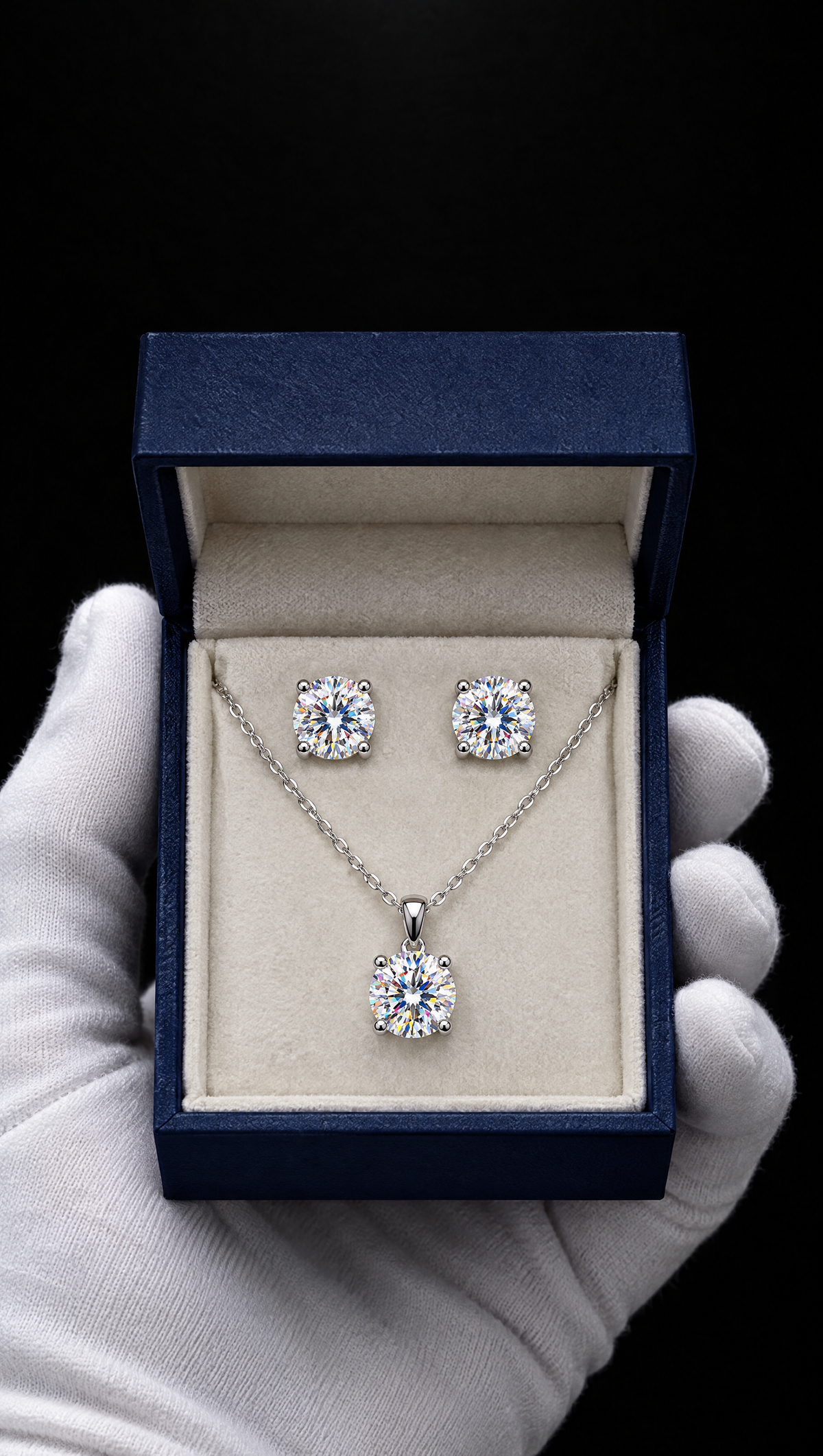 The Gift Set in its navy box